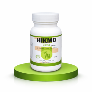 Hikmo Seer Herbal Capsules for Piles Relief & Digestive Support – 60 Capsules